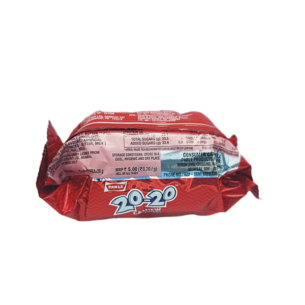 20 20 Cashew Cookies - ₹5 (Pack Of 12)