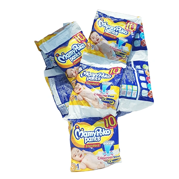 Mamy Poko Pants (Small Size) - ₹10 (Pack Of 10) -