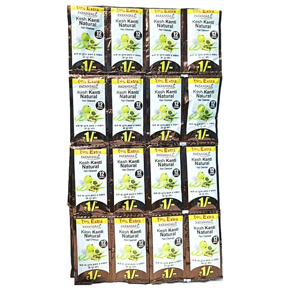 Patanjali Kesh Kanti Natural - ₹1 × 64N