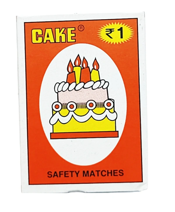 Cake Safety Matches - ₹1 × 60