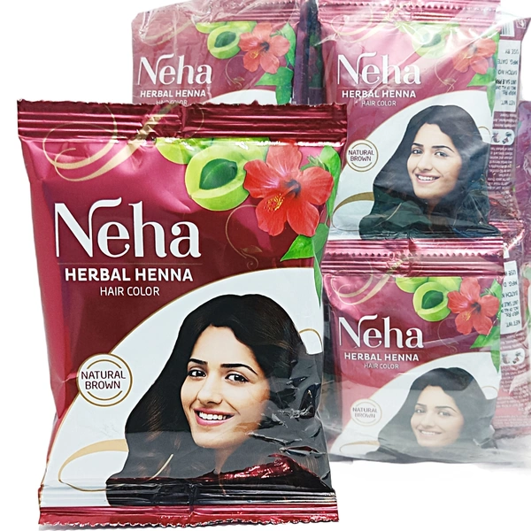 Neha Henna, Hair Color ( Natural Brown) - ₹10