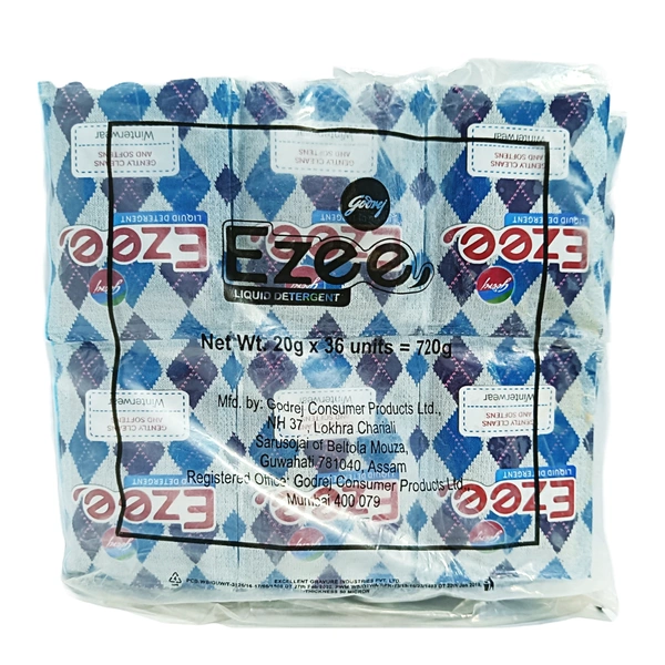 Ezee Liquid Detergent - ₹5 × 12N