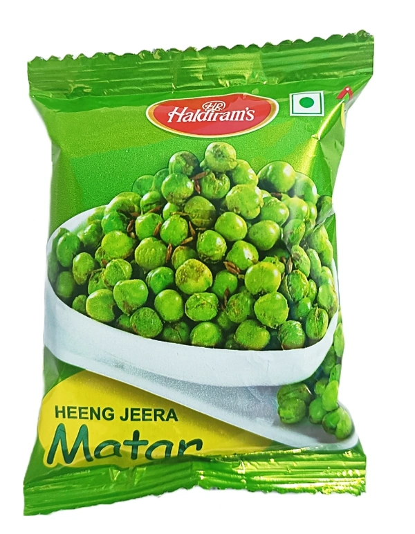 Haldiram's Matar (Heeng Jeera)  - ₹5 (Pack Of 12)