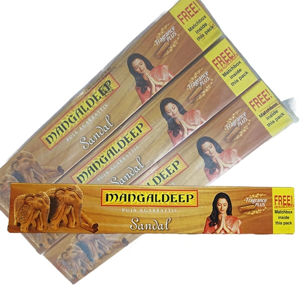 Mangaldeep Agarbattis - ₹10 (Pack Of 12) -