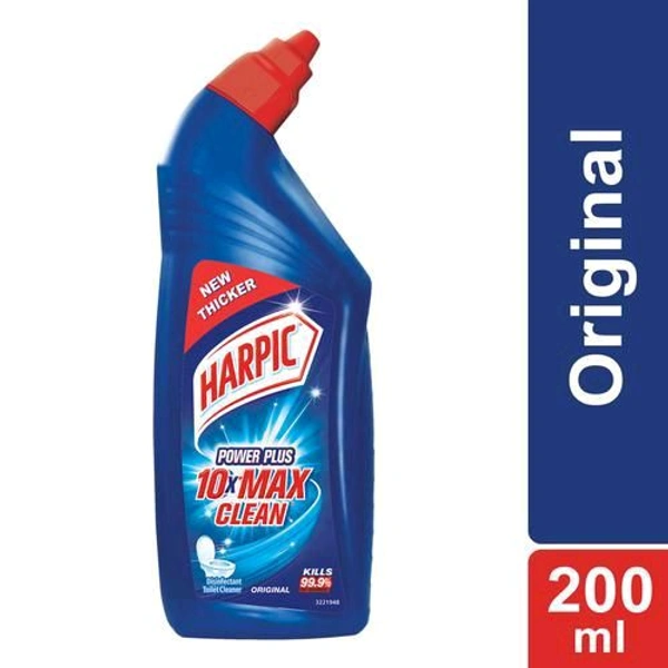 Harpic Disinfectant Liquid Toilet Cleaner - (Original) - 200 ml