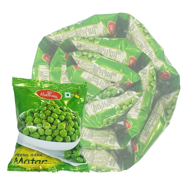 Haldiram's Matar (Heeng Jeera)  - ₹10 (Pack Of 12)