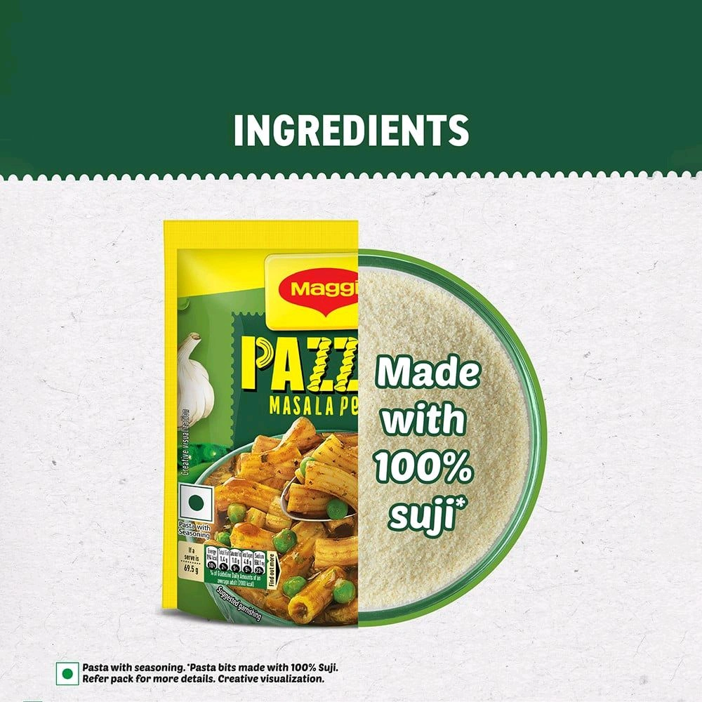 Pack De 5 Pâtes Instantanées Maggi Pazzta Au Fromage - 70g Chaque - Frais 2025
