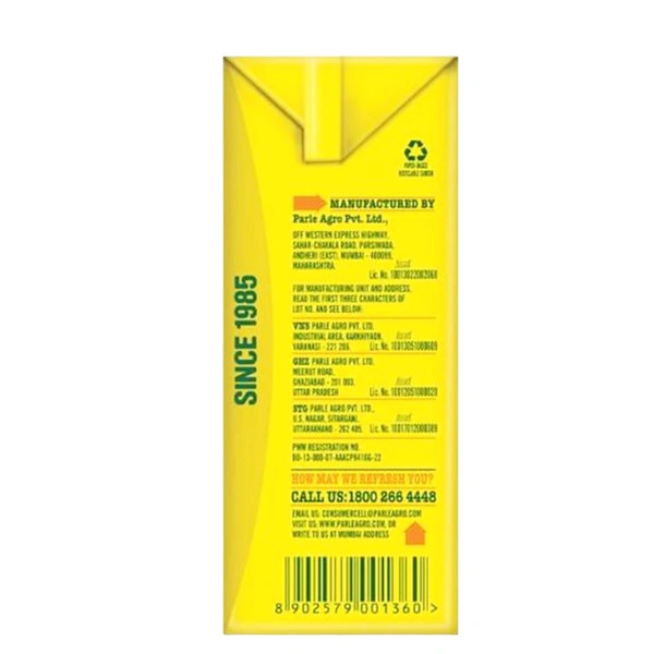 Frooti Mango Drink - ₹10 - (Pack Of 40)