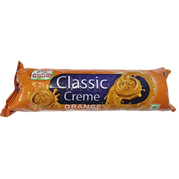 Classic Cream Orange Flavoured - ₹10 (Pack Of 10)