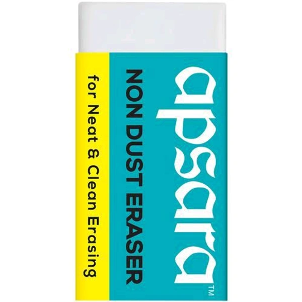 Apsara Non Dust Eraser - ₹3 (Pack Of 20)