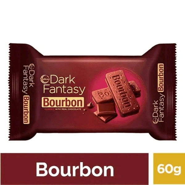 Sunfeast Dark Fantasy Bourbon - ₹10 (Pack of 12)