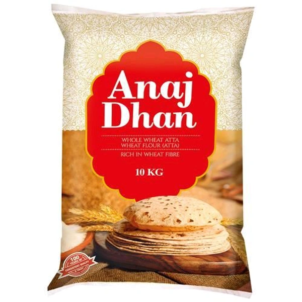 Anaj Dhan Whole Wheat Atta -10kg