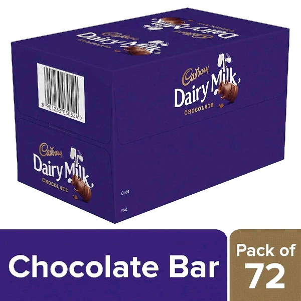 Dairy Milk Chocolate -₹5 (Pack of 72)