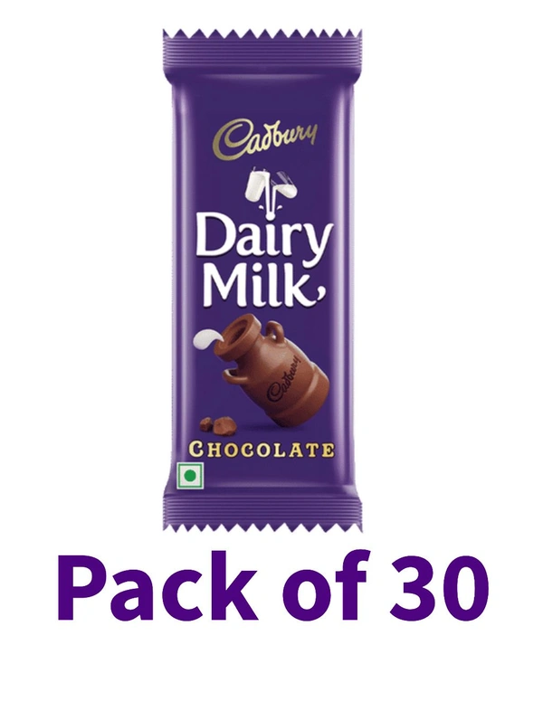 Cadbury Dairy Milk Chocolate -₹45(Pack of 30)