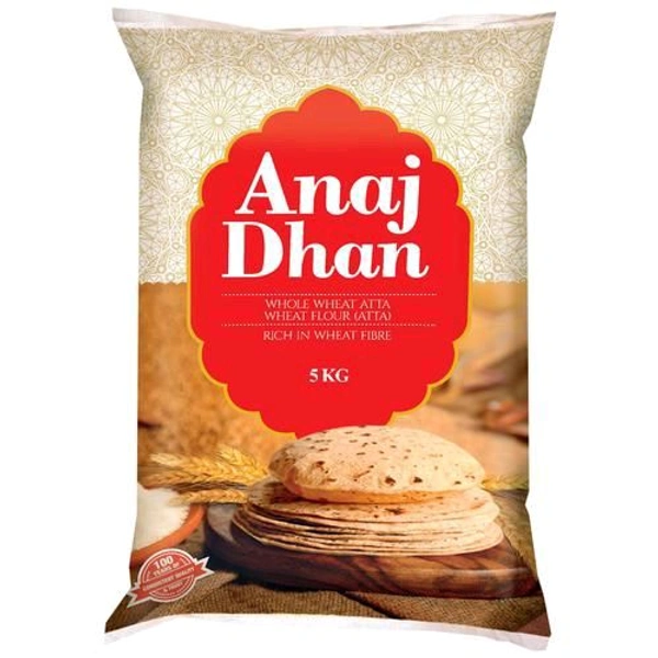 Anaj Dhan Whole Wheat Atta -5 kg