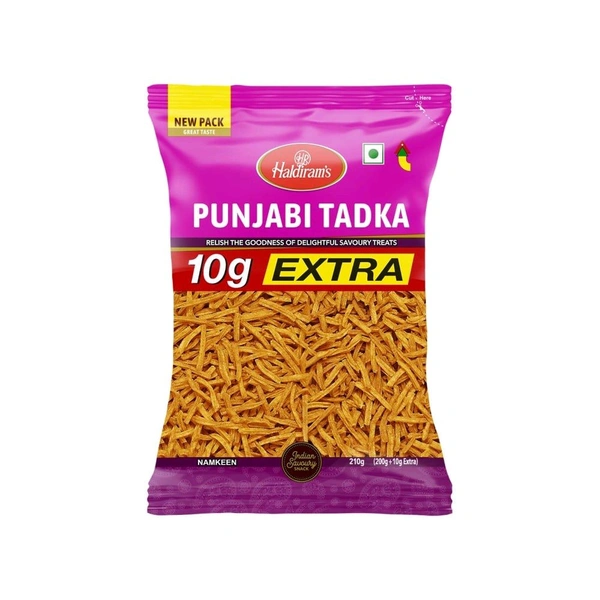 Haldirams Punjabi Tadka - 200g + 10g Free