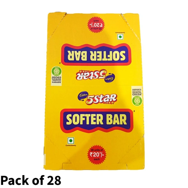 Cadbury 5 Star - ₹20 (Pack Of 28)