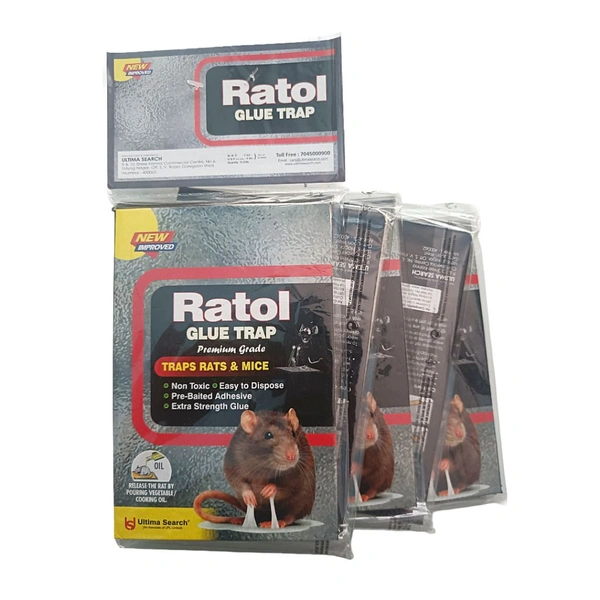Ratol Glue Trap For Rats & Mice -₹60 (Pack Of 5)