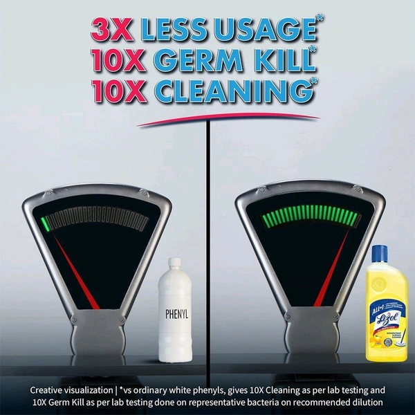 Lizol Disinfectant Surface & Floor Cleaner (Citrus) 500 ml