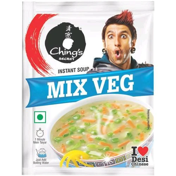 Chings Mix Veg Instant Soup ₹10 (Pack Of 20)