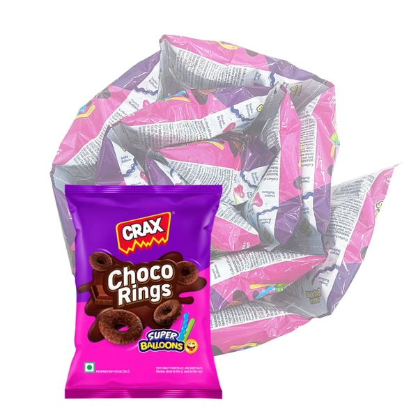 Crax Choco Rings -₹5 (Pk Of 12)