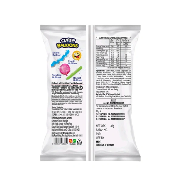 Crax Choco Rings -₹5 (Pk Of 12)