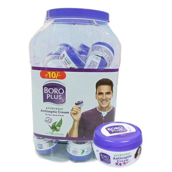Boro Plus Ayurvedic Antiseptic Cream - ₹10 × 48N