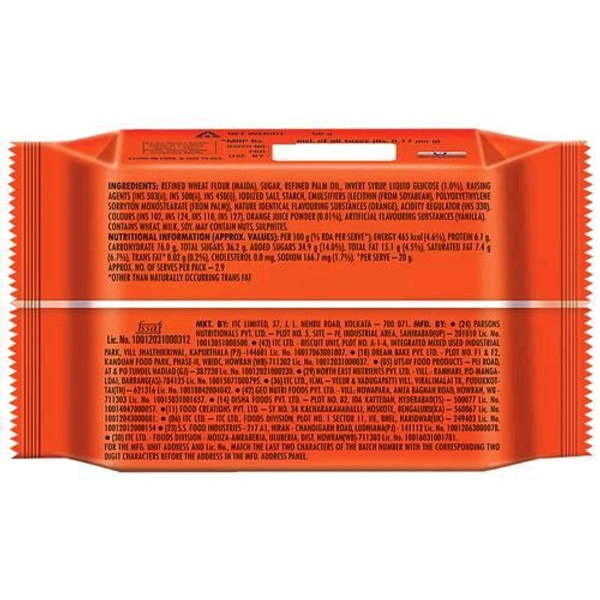 Sunfeast Bounce Orange Cream Biscuit - ₹9