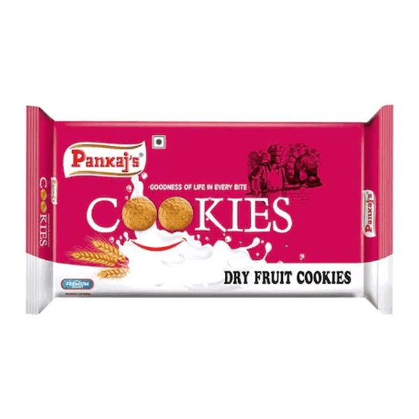 Pankaj Special Dryfruit Cookies 250 g