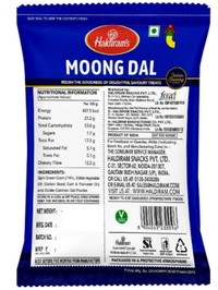 Haldiram's Moong Dal - ₹5 (Pack Of 12)