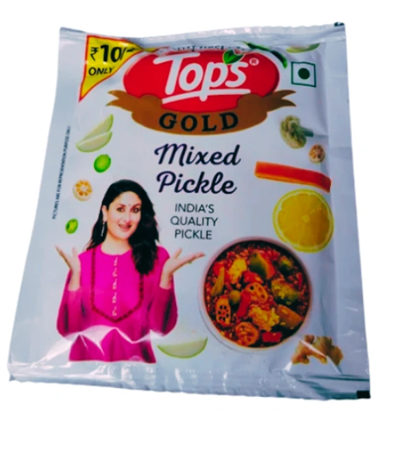 Tops Mixed Pickle - ₹10 (Pack Of 10) - Pack Of 10