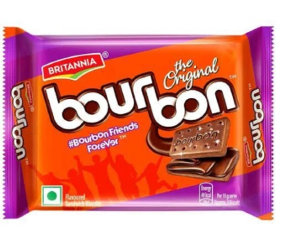 BRITANNIA Bourbon - ₹10 (Pack Of 120) - ₹10