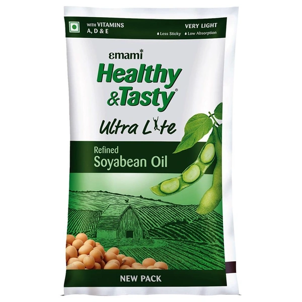 Emami Soyabean Oil (750g) - 1 Pouch, 750g