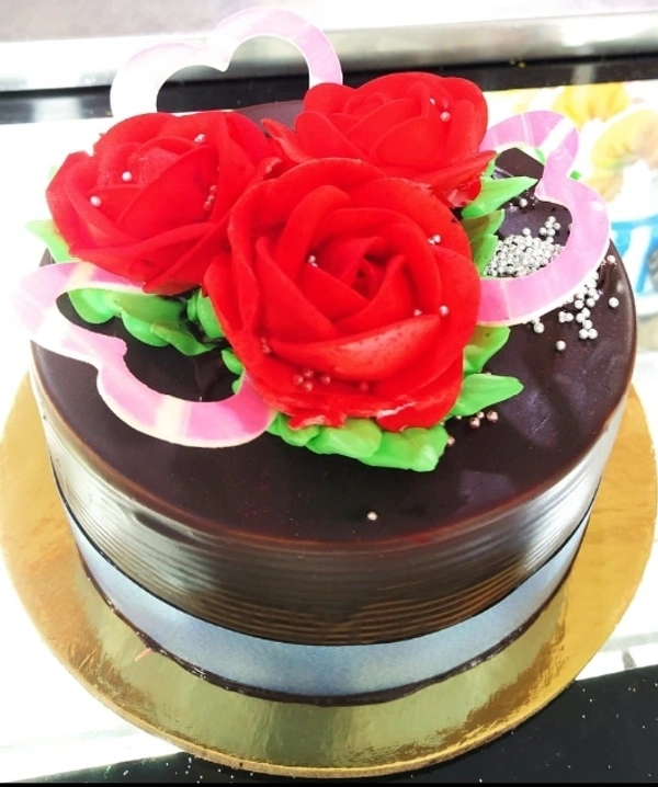 Eggless Chocolate Cake Half Kg (500g)