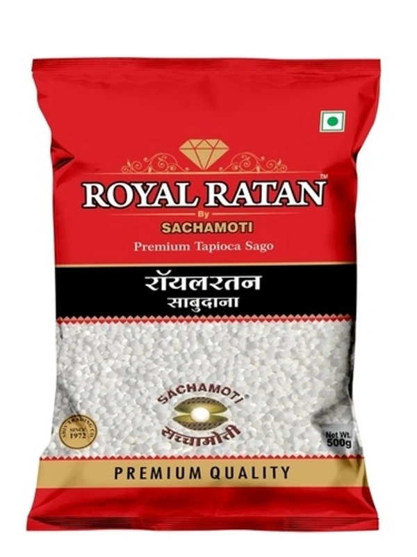 Saccha Moti Sabudana Maheen (500g) - 500 Gm, 1 Pack