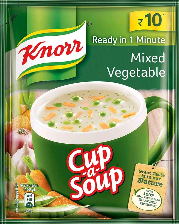 Knorr Mixed Vegetables Soup - 1 Pouch, 10g