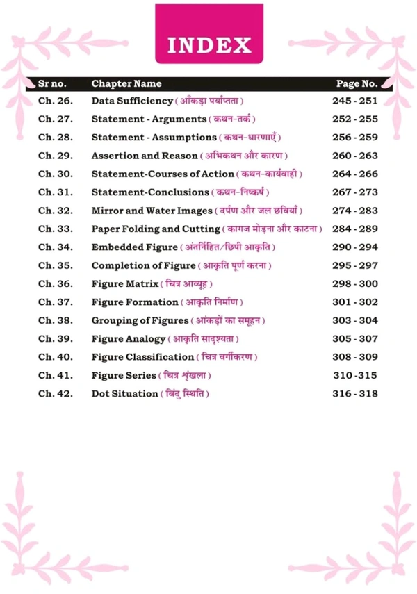 GAGAN PRATAP SIR Gagan Pratap Sir
Reasoning Concept King - Verbal, Non-Verbal, Analytical and Critical - All Logics, Shortcuts, Techniques and Smart Tricks 2024 Edition | Bilingual | Gagan Pratap Sir | Champion Publication