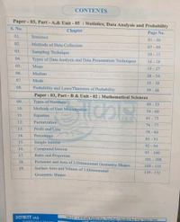 Aakar Ias Mathematics (Statistics & Mathematical Science) for MPPSC Prelims & Mains – Paper 03 (Part-A Unit-05 & Part-B Unit-02) | Updated with MPPSC New Syllabus | Aakar IAS | गणित (सांख्यिकी एवं गणितीय विज्ञान) – MPPSC प्रीलिम्स एवं मेन्स के लिए