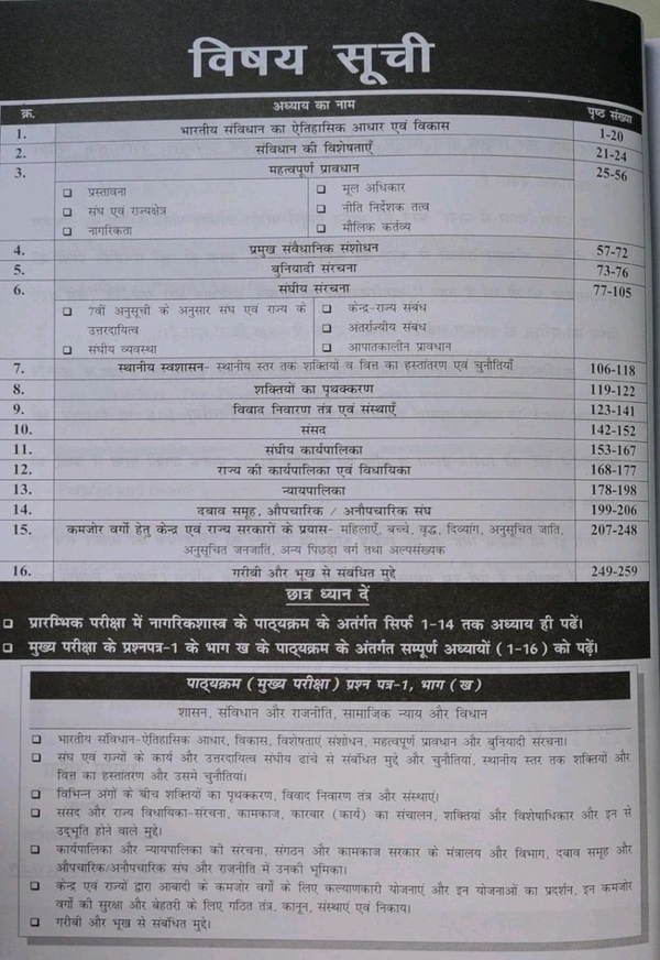 Nirman Ias Nirman IAS MPSI Nagarik Shastra 2 Book Set, Hindi Medium, Preliminary and Mains Exam Guide with Latest Syllabus, Part 1 and 2 Shasan, Sanvidhan and Rajniti Sanjay Gupta and Vikram Singh