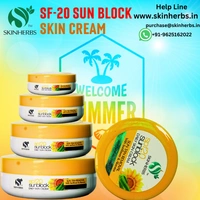 SKINHERBS SKIN HERBS SPF-20 SUNBLOCK CREAM - 800ml