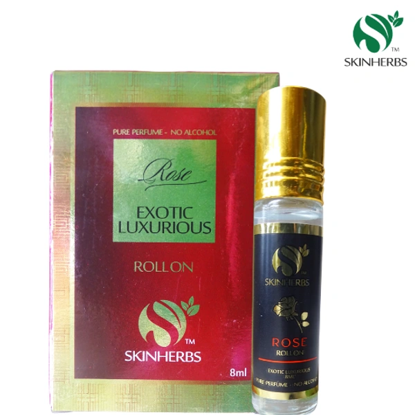 Skin Herbs Rose Roll On Perfume - 8ml