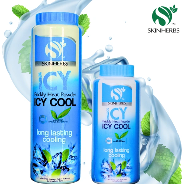 SKINHERBS Skin herbs ICY Talc Powder - 20ml