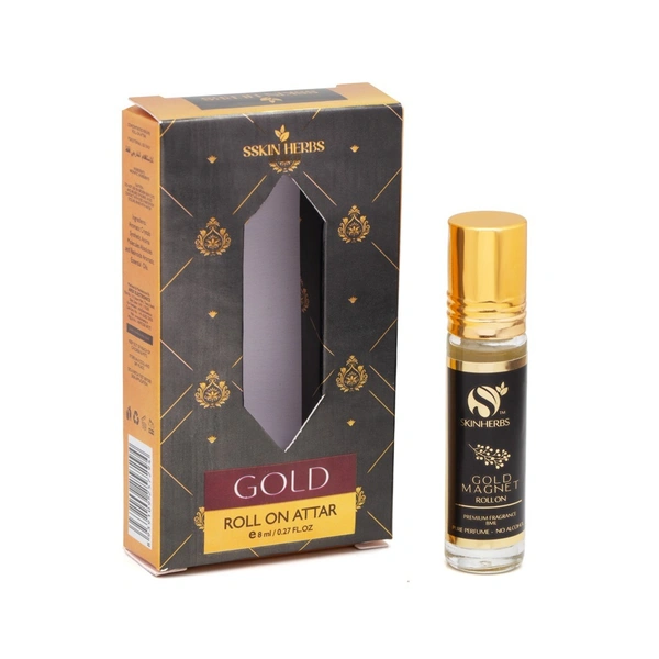 Skin Herbs Gold Magnet roll On Perfume - 8ml