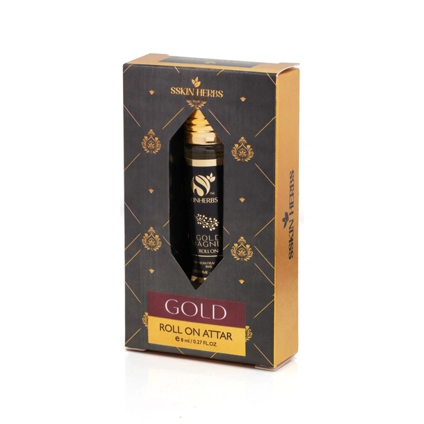 Skin Herbs Gold Magnet roll On Perfume - 8ml