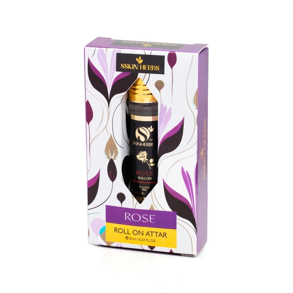 Skin Herbs Rose Roll On Perfume - 8ml