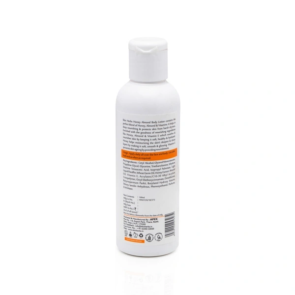 SKINHERBS SKIN HERBS HONY ALMOND BODY LOTION-100ml - 100ml
