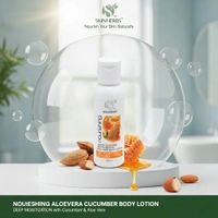 SKINHERBS SKIN HERBS HONY ALMOND BODY LOTION-100ml - 100ml