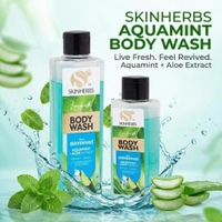 SKINHERBS SKIN HERBS AQUAMINT  BODY WASH - 200ml