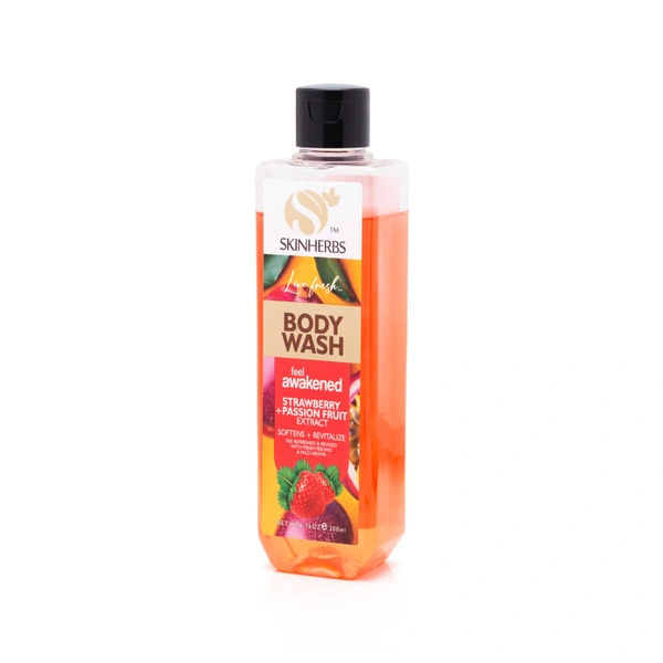 SKINHERBS SKIN HERBS STRAWBERRY BODY WASH - 200ml