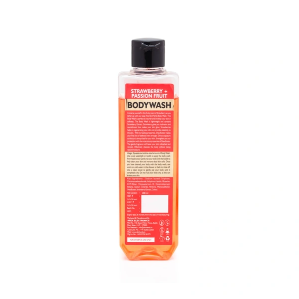 SKINHERBS SKIN HERBS STRAWBERRY BODY WASH - 200ml